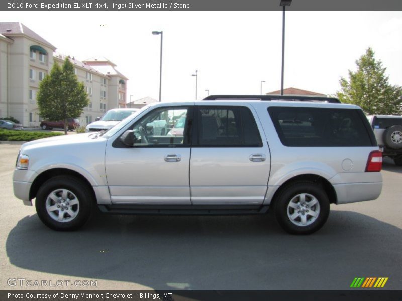 Ingot Silver Metallic / Stone 2010 Ford Expedition EL XLT 4x4