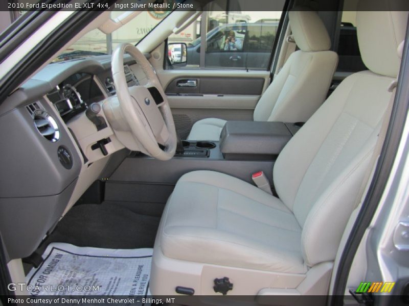 Ingot Silver Metallic / Stone 2010 Ford Expedition EL XLT 4x4