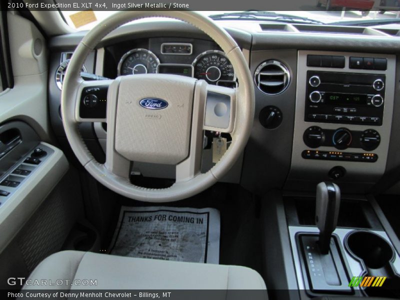 Ingot Silver Metallic / Stone 2010 Ford Expedition EL XLT 4x4