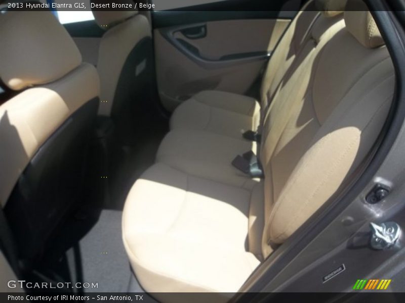 Desert Bronze / Beige 2013 Hyundai Elantra GLS