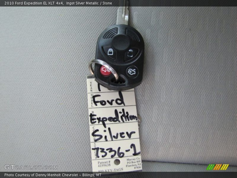 Ingot Silver Metallic / Stone 2010 Ford Expedition EL XLT 4x4