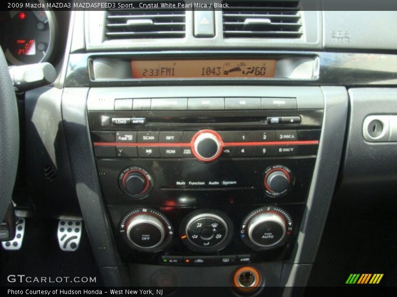 Crystal White Pearl Mica / Black 2009 Mazda MAZDA3 MAZDASPEED3 Sport