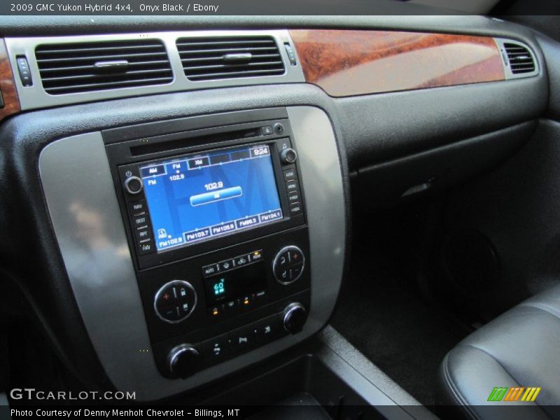 Onyx Black / Ebony 2009 GMC Yukon Hybrid 4x4