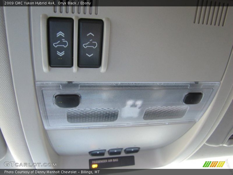 Onyx Black / Ebony 2009 GMC Yukon Hybrid 4x4