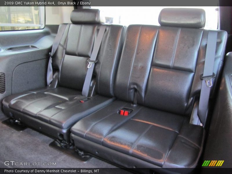 Rear Seat of 2009 Yukon Hybrid 4x4