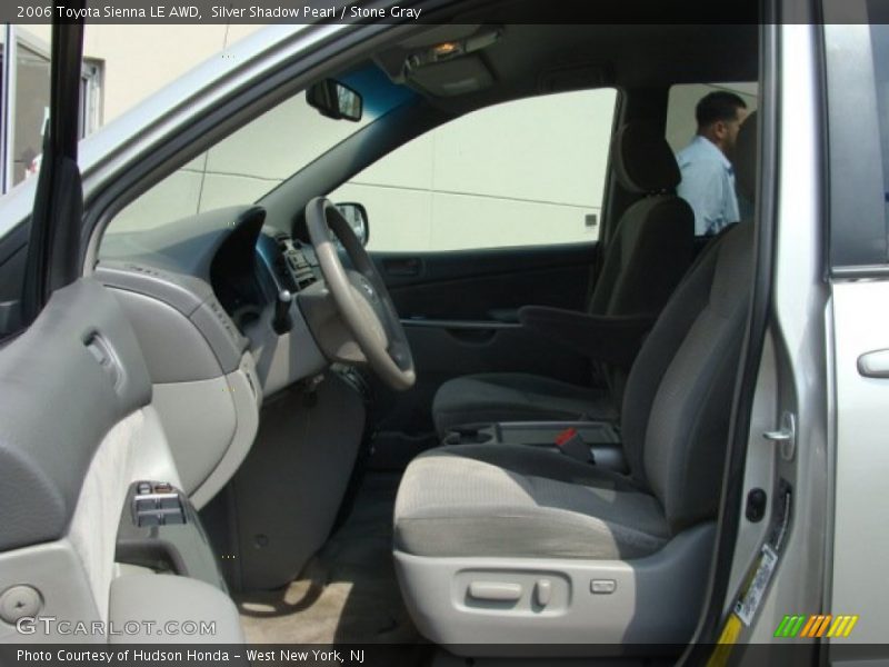 Silver Shadow Pearl / Stone Gray 2006 Toyota Sienna LE AWD