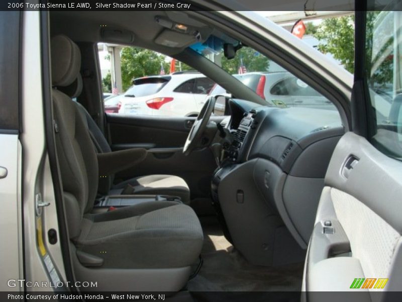 Silver Shadow Pearl / Stone Gray 2006 Toyota Sienna LE AWD