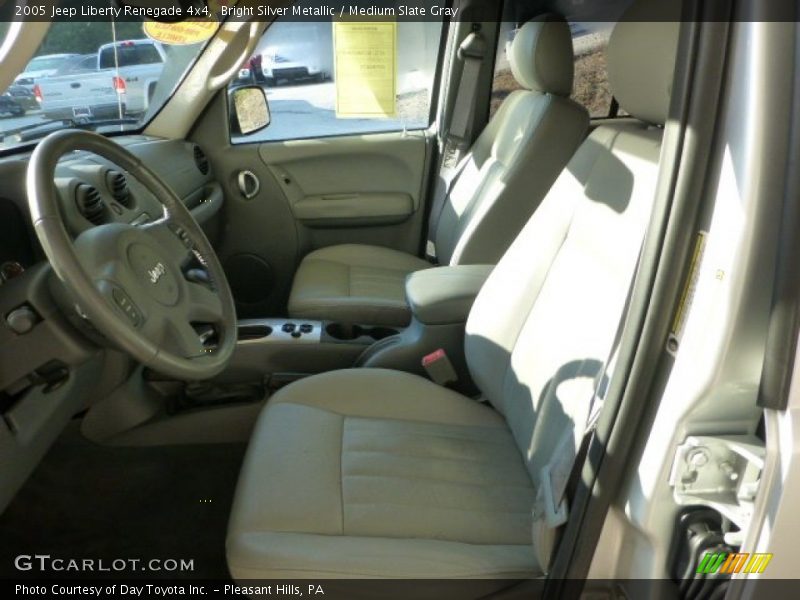 Bright Silver Metallic / Medium Slate Gray 2005 Jeep Liberty Renegade 4x4