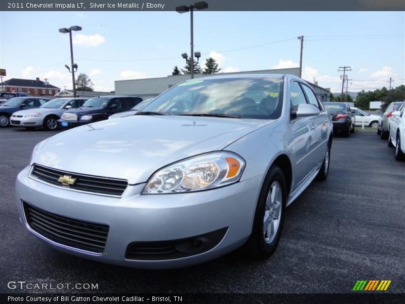Silver Ice Metallic / Ebony 2011 Chevrolet Impala LT