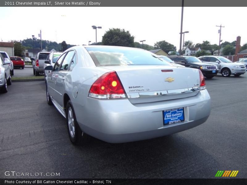 Silver Ice Metallic / Ebony 2011 Chevrolet Impala LT