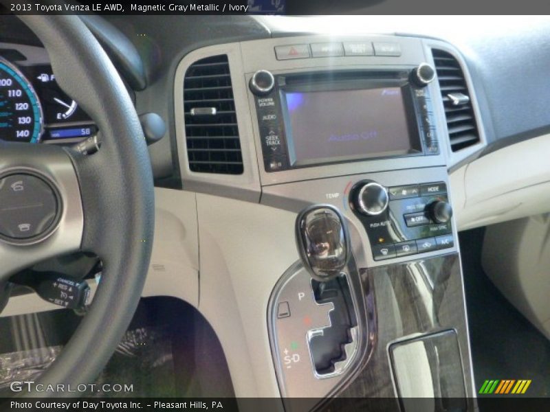 Magnetic Gray Metallic / Ivory 2013 Toyota Venza LE AWD