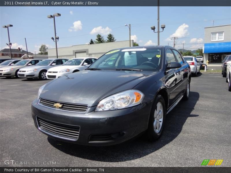 Cyber Gray Metallic / Ebony 2011 Chevrolet Impala LT