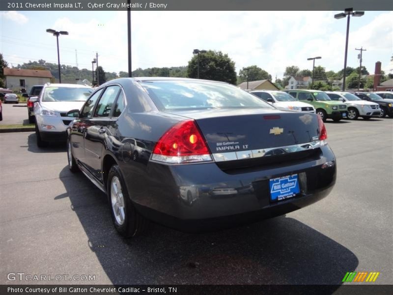 Cyber Gray Metallic / Ebony 2011 Chevrolet Impala LT