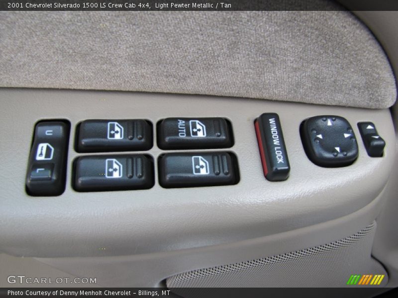 Controls of 2001 Silverado 1500 LS Crew Cab 4x4