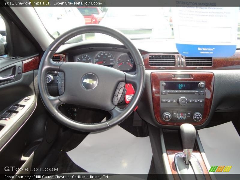Cyber Gray Metallic / Ebony 2011 Chevrolet Impala LT