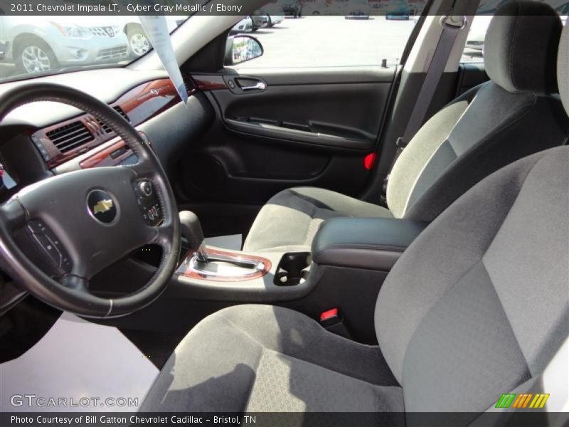 Cyber Gray Metallic / Ebony 2011 Chevrolet Impala LT