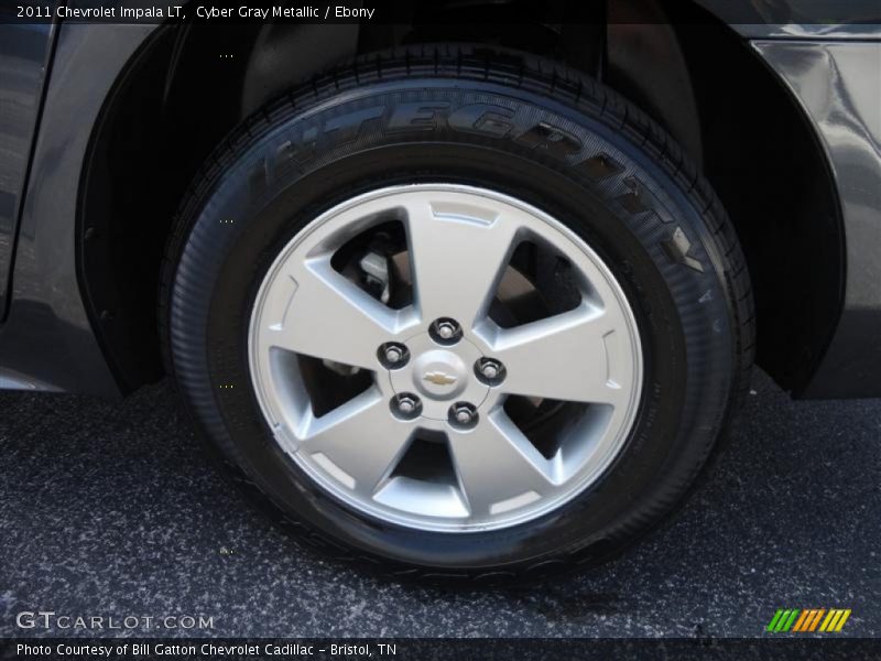 Cyber Gray Metallic / Ebony 2011 Chevrolet Impala LT
