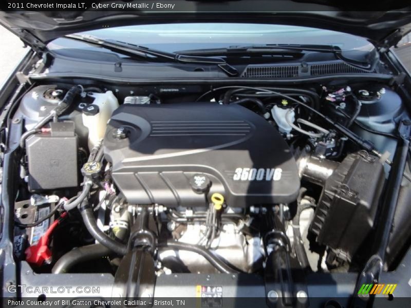 Cyber Gray Metallic / Ebony 2011 Chevrolet Impala LT