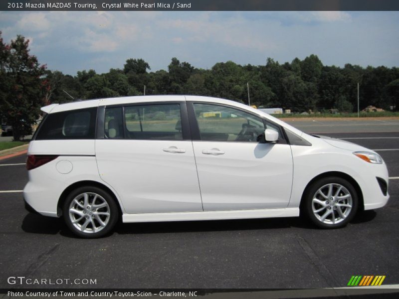  2012 MAZDA5 Touring Crystal White Pearl Mica
