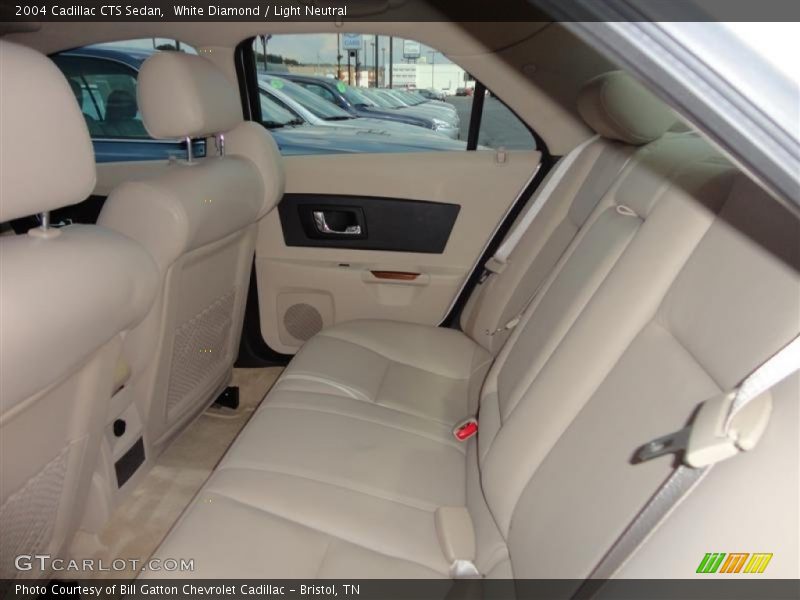 White Diamond / Light Neutral 2004 Cadillac CTS Sedan