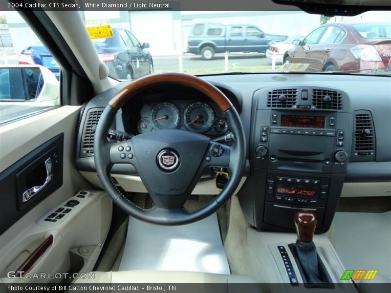 White Diamond / Light Neutral 2004 Cadillac CTS Sedan