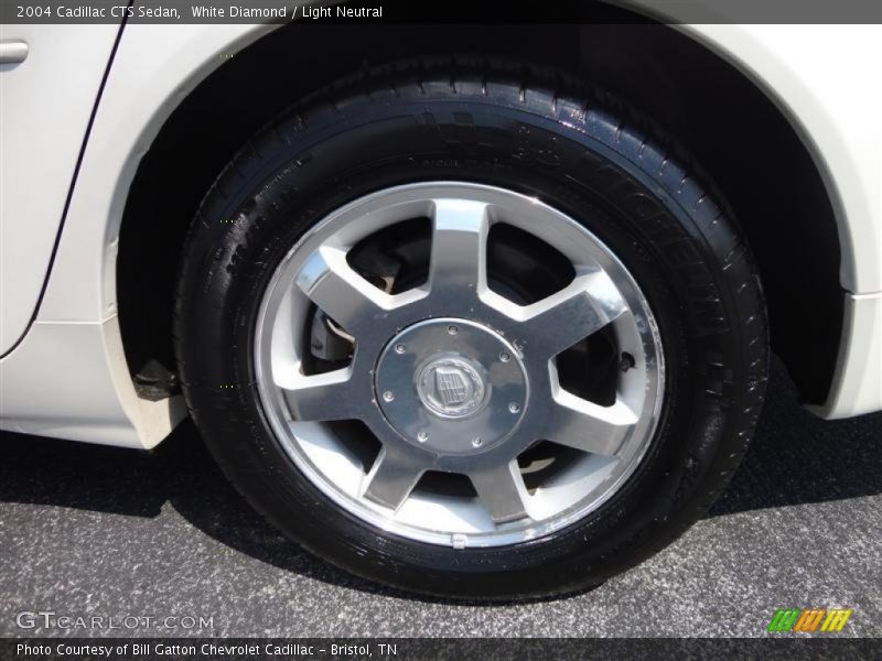White Diamond / Light Neutral 2004 Cadillac CTS Sedan