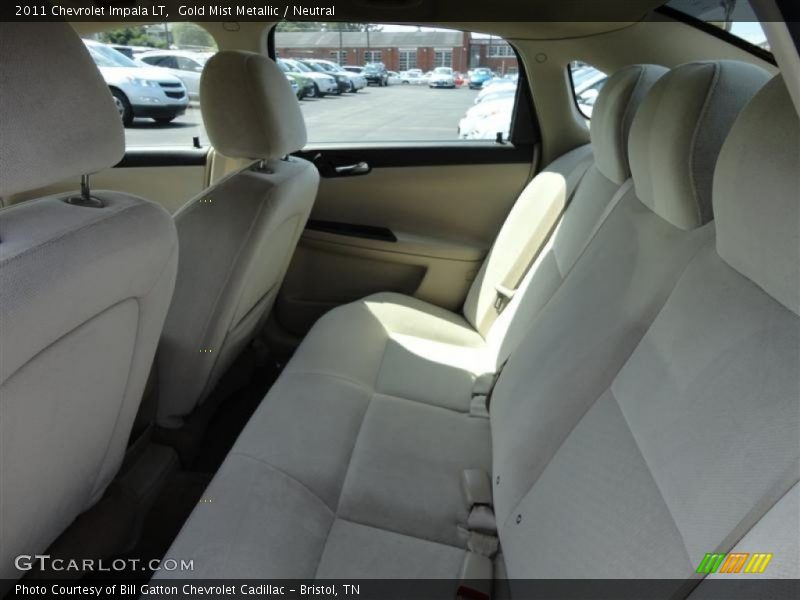 Gold Mist Metallic / Neutral 2011 Chevrolet Impala LT