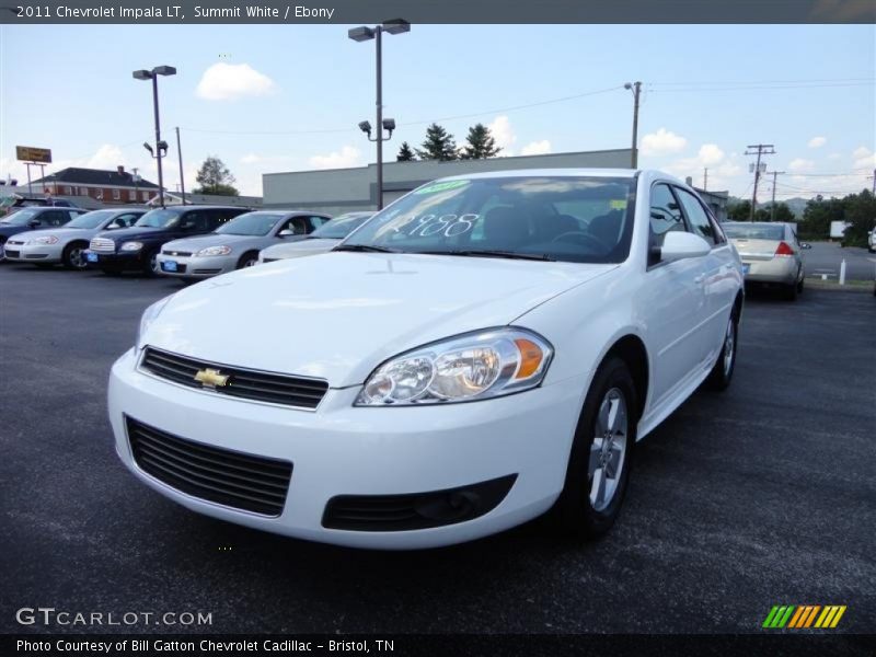 Summit White / Ebony 2011 Chevrolet Impala LT