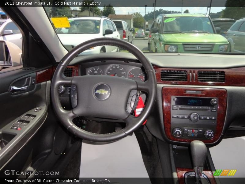 Gold Mist Metallic / Ebony 2011 Chevrolet Impala LT