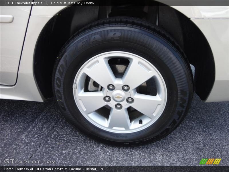 Gold Mist Metallic / Ebony 2011 Chevrolet Impala LT