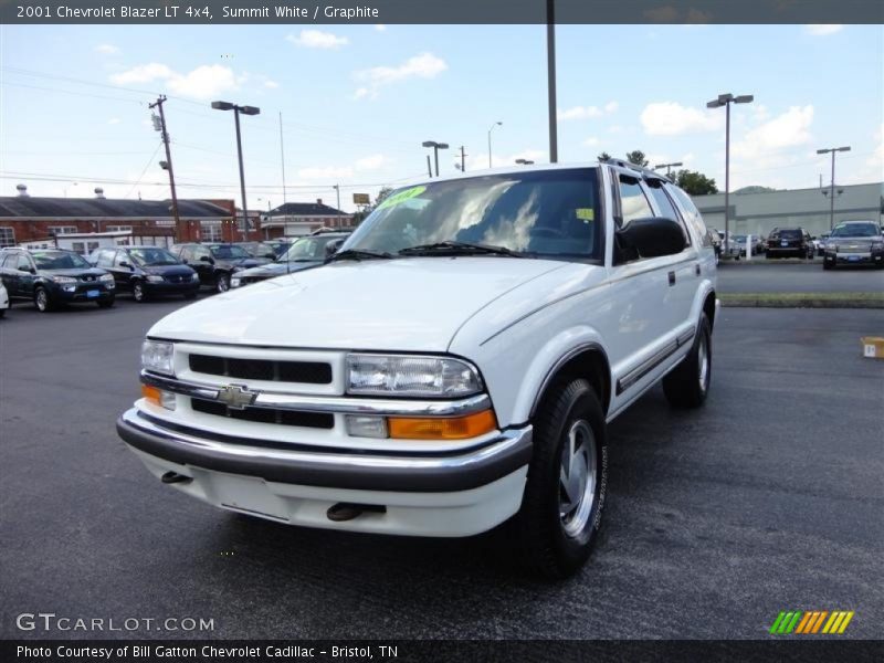 Summit White / Graphite 2001 Chevrolet Blazer LT 4x4
