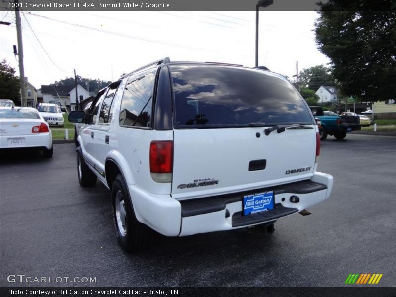 Summit White / Graphite 2001 Chevrolet Blazer LT 4x4