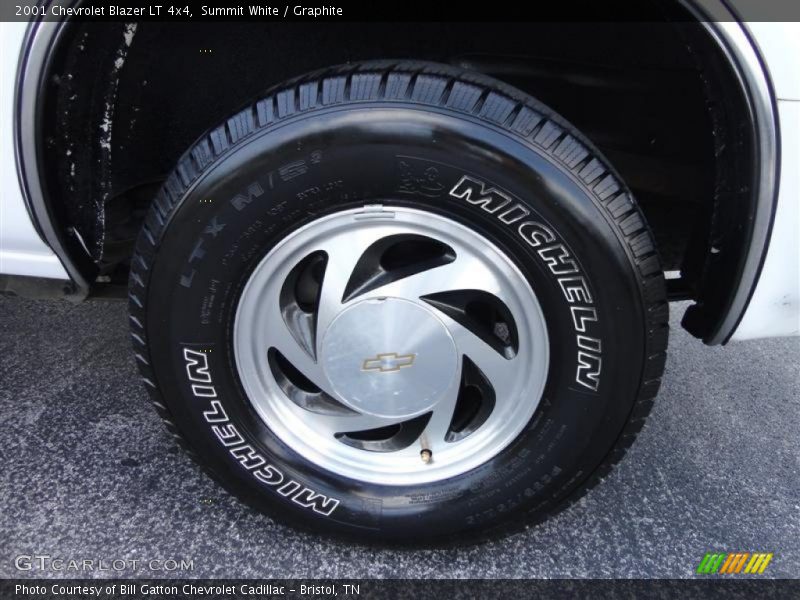 Summit White / Graphite 2001 Chevrolet Blazer LT 4x4