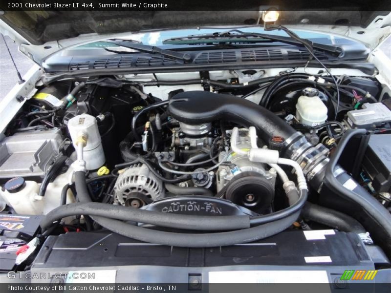 Summit White / Graphite 2001 Chevrolet Blazer LT 4x4