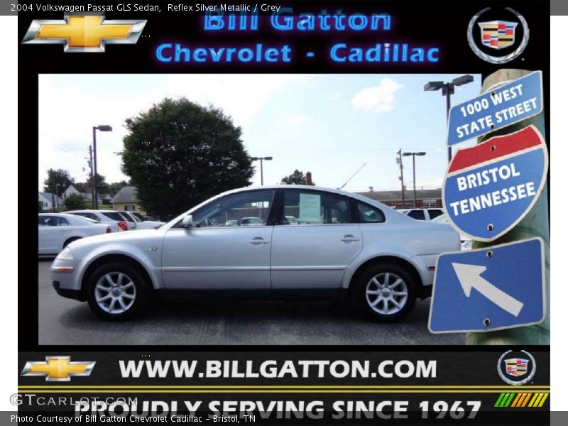 Reflex Silver Metallic / Grey 2004 Volkswagen Passat GLS Sedan