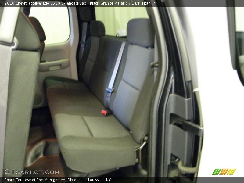 Black Granite Metallic / Dark Titanium 2010 Chevrolet Silverado 1500 Extended Cab