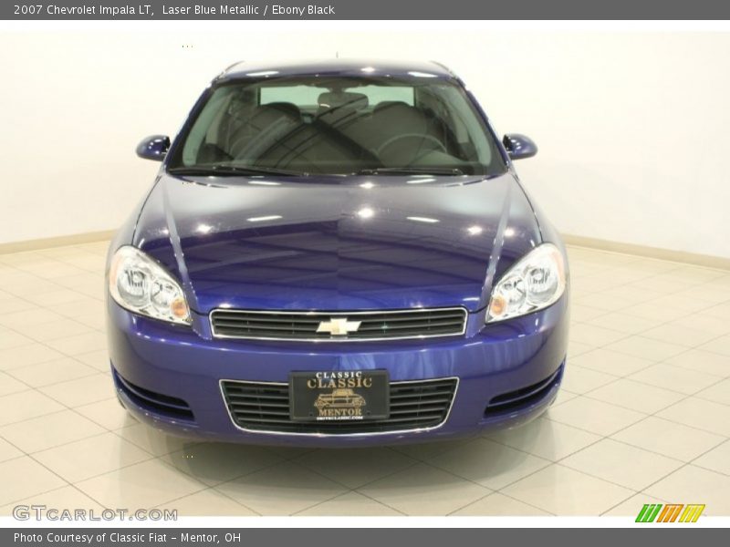 Laser Blue Metallic / Ebony Black 2007 Chevrolet Impala LT