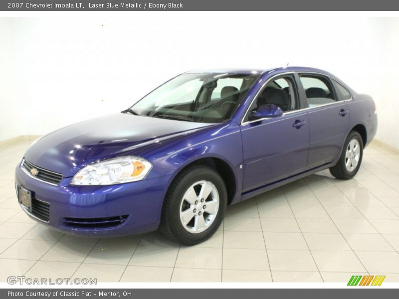 Laser Blue Metallic / Ebony Black 2007 Chevrolet Impala LT