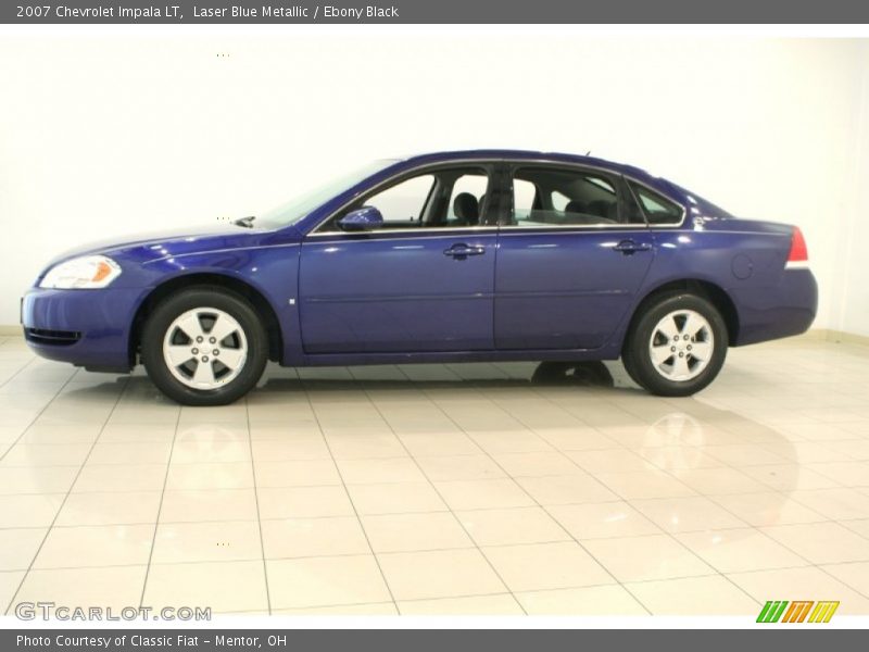Laser Blue Metallic / Ebony Black 2007 Chevrolet Impala LT