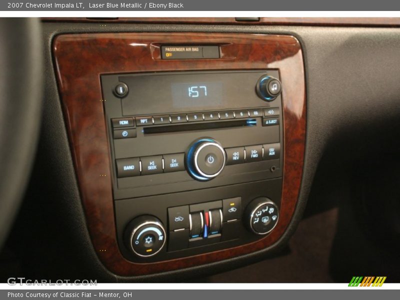 Laser Blue Metallic / Ebony Black 2007 Chevrolet Impala LT