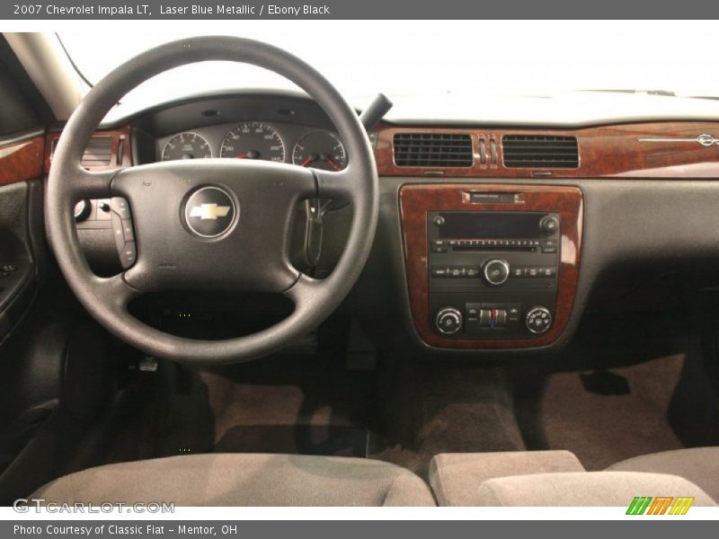 Laser Blue Metallic / Ebony Black 2007 Chevrolet Impala LT