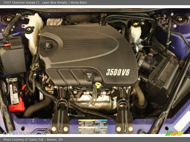 Laser Blue Metallic / Ebony Black 2007 Chevrolet Impala LT