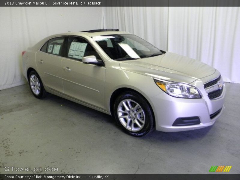 Silver Ice Metallic / Jet Black 2013 Chevrolet Malibu LT