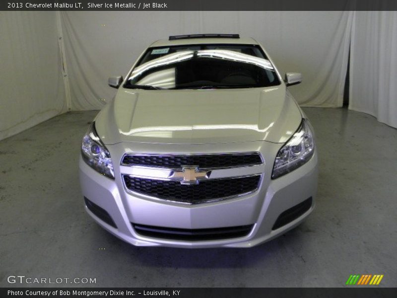 Silver Ice Metallic / Jet Black 2013 Chevrolet Malibu LT