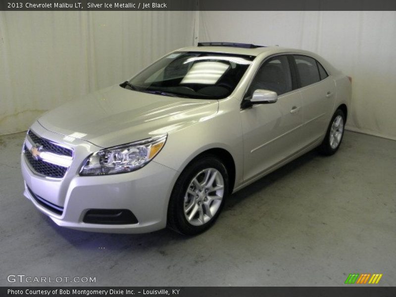 Silver Ice Metallic / Jet Black 2013 Chevrolet Malibu LT
