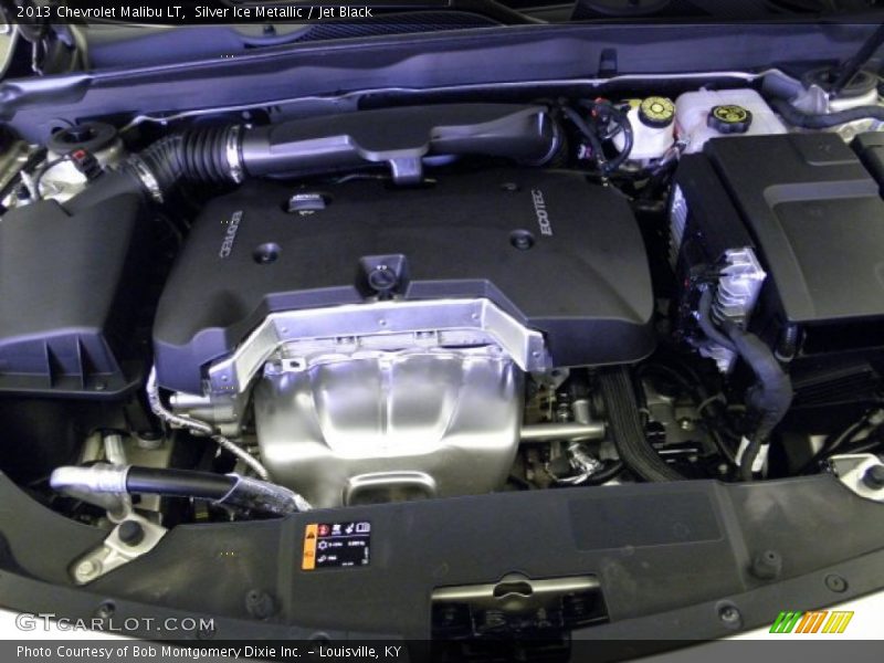 Silver Ice Metallic / Jet Black 2013 Chevrolet Malibu LT