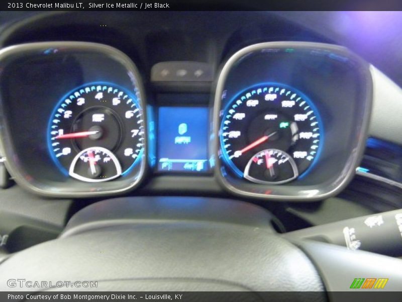 Silver Ice Metallic / Jet Black 2013 Chevrolet Malibu LT
