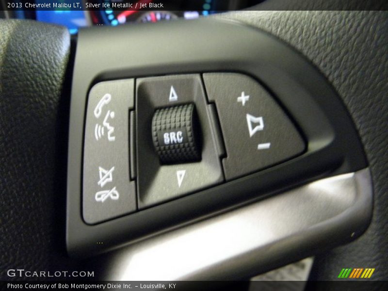 Silver Ice Metallic / Jet Black 2013 Chevrolet Malibu LT