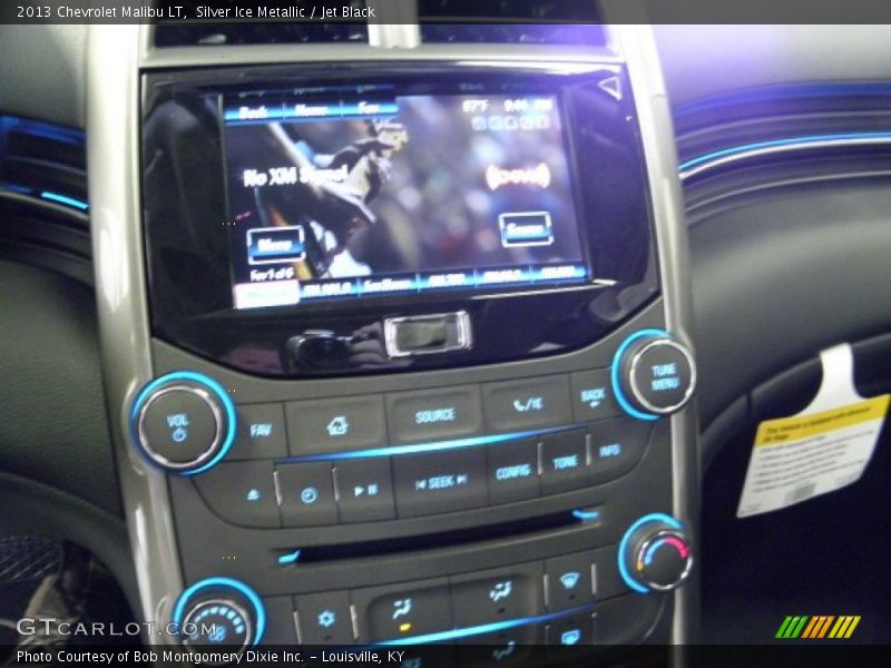 Silver Ice Metallic / Jet Black 2013 Chevrolet Malibu LT