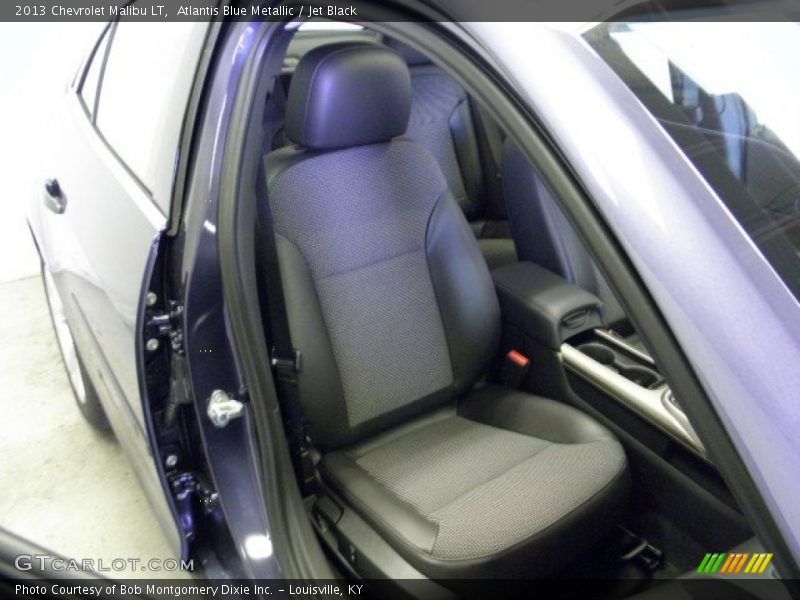Atlantis Blue Metallic / Jet Black 2013 Chevrolet Malibu LT
